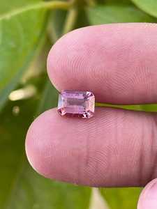 Turmalina Rosa Natural, Gema Suelta, Corte Octogonal Facetado, Calidad Fina, Certificación IGI, Efecto Óptico Ligero para Joyería - Product Image 6