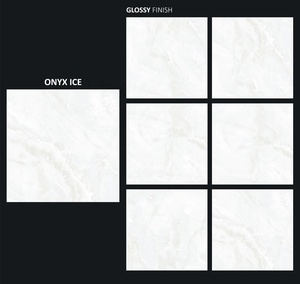 Qura Statuario 800x800mm Azulejos de porcelana-80x80cm Piedra brillante Grano Mármol Look Perú Mercado Calidad Premium - Product Image 6