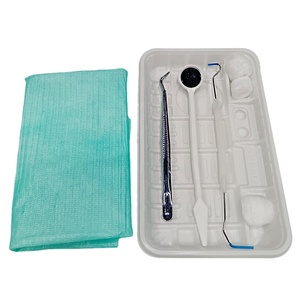 Kit d'outils dentaires de haute qualité, miroir buccal à double face, grattoir à tartre dentaire, fourchette dentaire, outil de sonde 1 pièce - Product Image 1