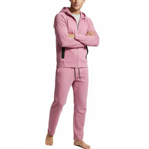 Mens Premium Tracksuit Set <b>Zip</b> Hoodie Sweatpants Custom Logo Private Label Clothing Manufacturer - Product Image 1