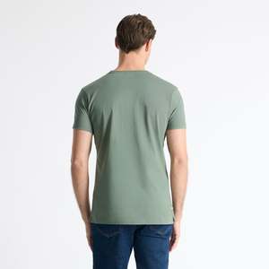 Camisetas al por Mayor de Alta Calidad de 250 g/m², Camisetas de Hombre 100% Algodón, Camisetas Lisas con Estampado Personalizado - Product Image 2