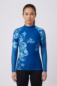 Camiseta de Compresión para Mujer con Logotipo Personalizado, Sublimación OEM, Transpirable, UPF50+, Antibacteriana, Ropa Deportiva - Product Image 1
