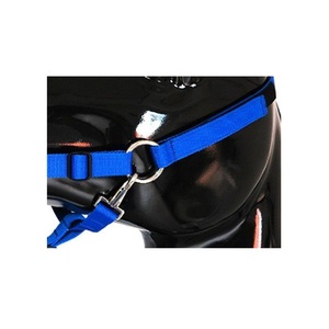 Premium Durable Nylon <b>Horse</b> <b>Grazing</b> <b>Muzzle</b> Blue Color High Quality Equestrian Equipment Full Custom Logo - Product Image 1