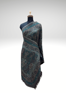 Tissu Abaya en viscose jacquard tissé, motif Jamawar ethnique de luxe, vêtement modeste, directement de l'usine Safaa - Product Image 1