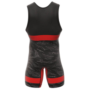 New Arrival High Quality <b>Men's</b> Wrestling <b>Singlet</b> Custom Wholesale Uniform Breathable Anti-Wrinkle Quick Dry OEM Polyester/Cotton - Product Image 3