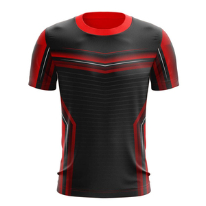 T-shirt à col rond en molleton de coton épais, coupe classique, respirant, à séchage rapide, écologique, à motif uni, design personnalisé pour homme - Product Image 5