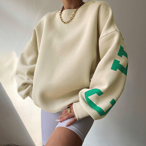 Ropa de Mujer 2026, Sudaderas con Capucha y Cuello Redondo Más Vendidas, Estampado de Letras en la Parte Delantera, Personalización de Logotipo - Product Image 2