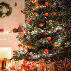 ไฟประดับตกแต่งคริสต์มาสกลางแจ้ง 1000LED ความยาว 330 ฟุต IP44 กันน้ำ พร้อมรีโมทคอนโทรล 8 โหมดแสงสว่าง และ 8 ระดับความสว่าง พร้อมตัวตั้งเวลา - Product Image 2