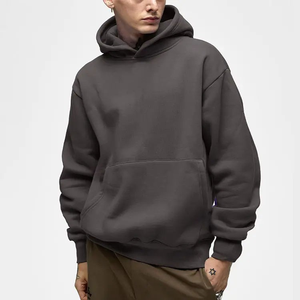 Sudadera con Capucha Gruesa de 400 g/m² para Hombre, con Logotipo Personalizado Bordado, Sudadera sin Cordones de 500 g/m², Modelo 2025 - Product Image 5