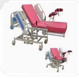 Comfortable Hospital <b>Bed</b> with Stainless Steel and 150 kg Load Capacity Mongolian <b>Pine</b> Wood 3-Year Warranty - Product Image 2