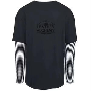 Camiseta de algodón de manga larga para mujer, elegante, informal, a la moda, suave al tacto, para uso diario - Product Image 1