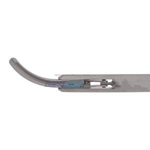 Tijeras con Cuchillas Anguladas de 125°, Eje Manual de 5 mm, Longitud de Trabajo de 6.75'' (17 cm), Mango de Compresión, Acero Inoxidable, 11.75'' (30 cm) - Product Image 6