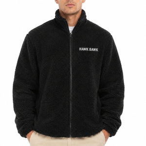 <b>Men</b> <b>Sherpa</b> Fleece <b>Jacket</b> Full Zip Winter Warm Outerwear Modern Style Casual Wear Outdoor Ready Premium Fabric For <b>Sherpa</b> <b>Jacket</b> - Product Image 1