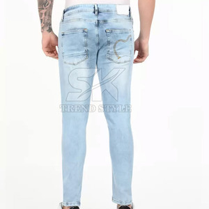 Pantalones Vaqueros de Hombre, Diseño Moderno, Precio Razonable, Corte Ajustado, Cómodos y Transpirables, Pantalones Casuales para Hombre - Product Image 3