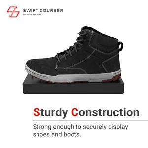 Exhibidores de Metal para Zapatos, Accesorios para Tiendas de Calzado, Soporte de Exhibición para Zapatos con Logotipo Personalizado - Product Image 4