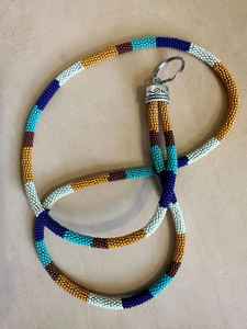 Collier bohème coloré à perles, porte-clés élégant et cordon pour badge d'identification pour femmes à prix avantageux - Product Image 3