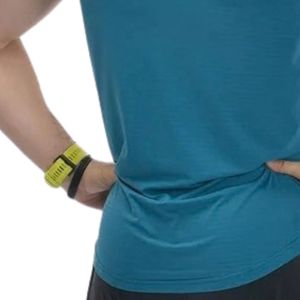 Camiseta de Manga Corta para Hombre, Color Verde Azulado, Cuello Redondo, Corte Ajustado, Lisa, Informal, Básica, de Color Sólido, para Uso Diario, Ligera - Product Image 5