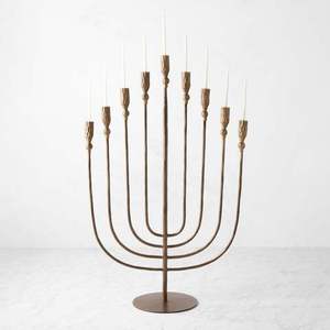 Menorah de tamaño mini a precio económico para villas, sinagogas, templos, iluminación de mesa, uso decorativo, candelabro de Hanukkah. - Product Image 3