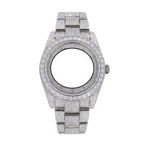 NYC DIAMOND EMPIRE High Quality Elegant Luxury Vintage Men's Stainless Steel Automatic Glass <b>Watch</b> 41mm Square <b>Case</b> Japan - Product Image 1