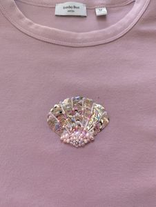 Magnifique débardeur brodé de perles avec broderie artisanale artistique pour les collections de mode féminine et les tenues d'été - Product Image 2