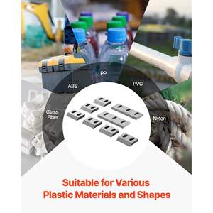 Kit de Cuchillas para Trituradora de Acero Aleado, 6 Cuchillas Giratorias y 2 Fijas de Alta Dureza SKD-11, Modelo Compatible 250 para ABS Industrial - Product Image 6