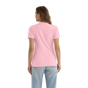 T-shirt en coton rose clair Next Level Apparel & Tee-shirt Jerzees 100% coton léger unisexe coupe classique pour impression de logo personnalisé - Product Image 6
