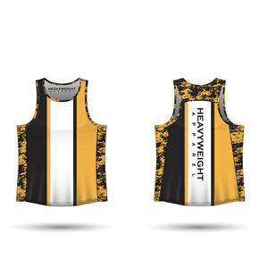Mens Slim Fit <b>Running</b> Singlet Quick Dry Gym Tank Top Custom Sublimation Athletic Fitness Shirt Workout Sports Vest for Men - Product Image 3
