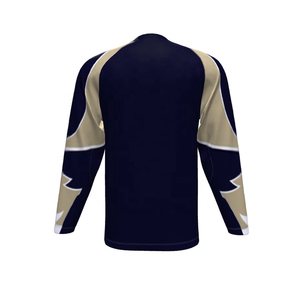 Maillot de hockey sur glace USA blanc, vert, jaune, col en V, manches longues, respirant, en polyester, vêtement d'équipe unisexe pour adulte, coupe classique - Product Image 5