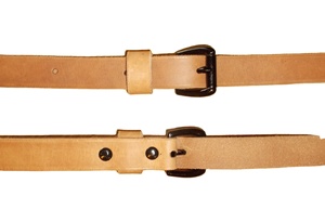 เข็มขัดหนังแท้ 100% ดีไซน์ใหม่มาแรงสำหรับผู้ชาย สไตล์ยุคสงครามโลกครั้งที่ 2 หรูหราแบบตะวันตก หัวเข็มขัดโลหะ - Product Image 3