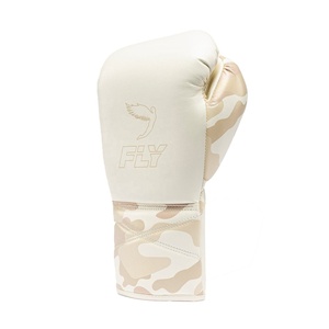 Nouveaux gants de boxe professionnels à lacets X Line au design camouflage, fabricant en gros, gants de sport en cuir véritable pour le kickboxing - Product Image 2