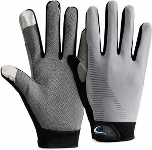 <b>Half</b> Finger Outdoor Sports Cycling Gloves Anti <b>Slip</b> Waterproof UV Protection Lightweight Summer Hook Loop Closure for Men Women - Product Image 1