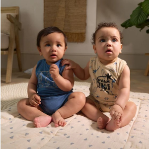 Pelele de algodón orgánico de bambú para bebé impreso venta directa de fábrica ropa de verano mameluco para recién nacido mono de algodón orgánico para bebé en línea - Product Image 6