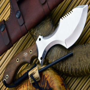 Couteau de chasse en acier inoxydable en gros, couteau pliant de poche pour camping et randonnée, lames personnalisables, outil multi-usage robuste - Product Image 2