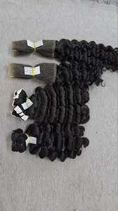 Cheveux humains vietnamiens non traités, mèches brutes alignées avec la cuticule, vente en gros, extensions de cheveux vierges bruts - Product Image 2
