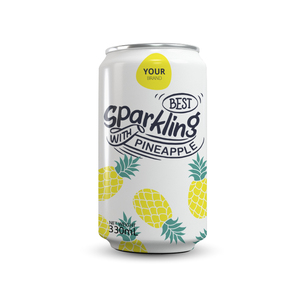 เครื่องดื่มแบบทรีฟอปขนาด330มล. เครื่องดื่มทำจากอลูมิเนียมสามารถประกายผลไม้รสชาติแปลกใหม่เครื่องดื่มเย็นสีน้ำตาลเข้ม18เดือนฮาลาลแอนด์ฮ็อก - Product Image 1