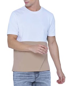 Luxury Streetwear T-Shirt Mid-<b>Weight</b> Jersey 100% Cotton Regular Fit <b>Blank</b> Quick Dry Breathable Short Sleeve Men's Clush - Product Image 3