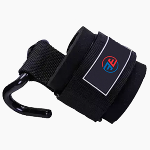 Adjustable U-Shaped Wrist Support Hook & Loop Closure Non-Slip <b>Weight</b> <b>Lifting</b> Unisex Black EVA Material Basic Protection - Product Image 2