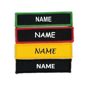 Custom <b>Name</b> Twill Patches for Work Uniforms and Staff Apparel-Sew-<b>on</b>/<b>Iron</b>-<b>On</b> - Product Image 4