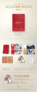 อัลบั้มต้นฉบับภาษาเกาหลีของวง ATEEZ - GOLDEN HOUR : Part 1 (POCAALBUM VER.) - Product Image 3