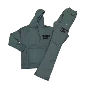 Conjunto Deportivo Informal de Algodón para Hombre, Unisex, al por Mayor, con Logotipo Personalizado, Transpirable, para Exteriores en Invierno, Diseño Único - Product Image 5