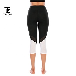 Leggings de Yoga Capri de Cintura Alta Anti-Celulitis Personalizados, 3/4 de Longitud, para Entrenamiento y Gimnasio, para Mujer, en Venta, Servicio OEM, Mejor Calidad - Product Image 5