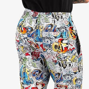 Pantalones de Chef Holgados Esenciales para Hombre, Ropa de Trabajo Cómoda, Duradera y Elegante para Profesionales Culinarios - Product Image 3