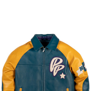 Best Price Men's Leather Avirex <b>Jacket</b> Premium <b>Winter</b> <b>Jacket</b> Genuine Leather Windproof <b>Waterproof</b> Plain Dyed All Sizes Available - Product Image 4