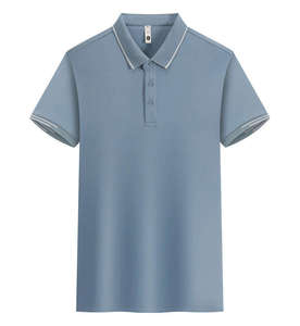 Polo personnalisé en coton premium, vêtements décontractés OEM, vente en gros, t-shirt Molo pour hommes - Product Image 6