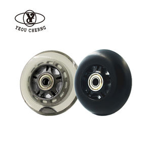 ล้อสเก็ตอินไลน์ PU คุณภาพสูง ขนาด 60 มม. 63 มม. 64 มม. 68 มม. 70 มม. 72 มม. 76 มม. 80 มม. 84 มม.  ความแข็ง 78A 85A 90A  รับทำสีและพิมพ์ลายตามสั่ง - Product Image 3