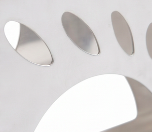 Porta Servilletas Metálico de Primera Calidad, Acero Inoxidable con Acabado Pulido Espejo, Artículo Elegante Perfecto para Decoración de Cocina y Vajilla - Product Image 2