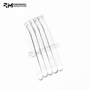Pince à cils RMI de qualité supérieure en acier inoxydable pour extensions de cils volume, marque privée, pour faux cils - Product Image 1