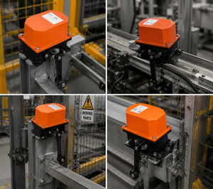 Interrupteur de fin de course rotatif à engrenages 60 2Al, rapport de transmission 60:1, 2 contacts, boîtier en aluminium, pour grue EOT, IP54, poussoir électronique intelligent - Product Image 6