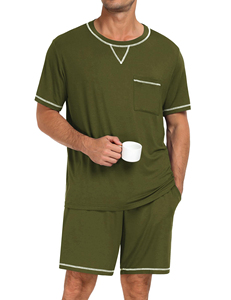 Conjuntos de Camiseta y Pantalones Cortos para Hombre, Tejido Transpirable, Ropa de Verano, Servicio OEM/ODM - Product Image 5