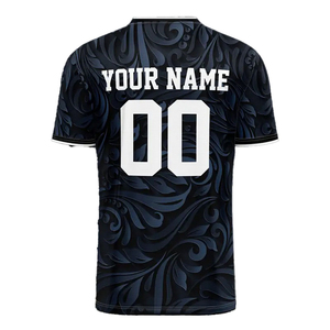 เสื้อฟุตบอลสีน้ำเงินดีไซน์ปี 2026 คุณภาพสูง ขายดี ผลิตจากโพลีเอสเตอร์ 100% แห้งเร็ว เป็นมิตรกับสิ่งแวดล้อม ไซส์ XL ใหญ่พิเศษ เหมาะสำหรับสโมสรและทีม - Product Image 2